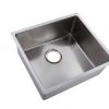 304 stainless steel under counter handmade kitchen/laundry sink single