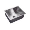 single bowl 304 stainless steel under mount kitchen laundry sink