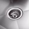 304 stainless steel under mount drop in kitchen sink drainer