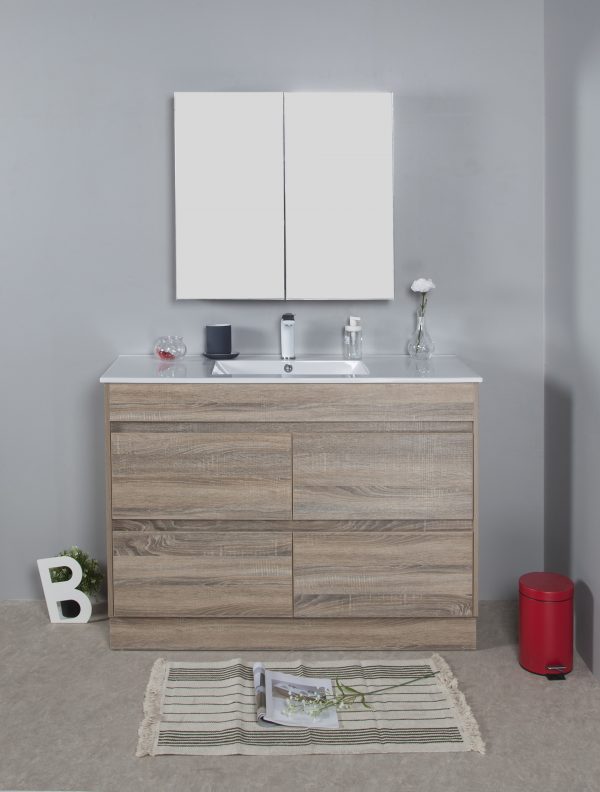 Rio 1200mm free standing vanity cabinet only