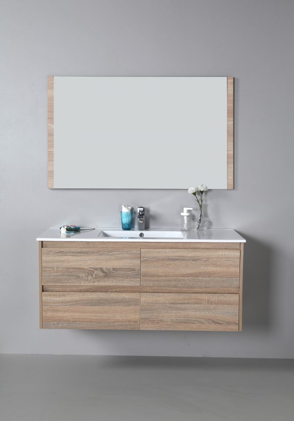 Rio 1200mm wall hung vanity cabinet only