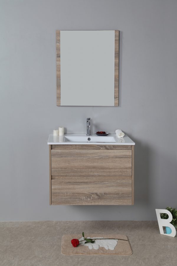 Rio 750mm wall hung vanity cabinet only