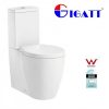 Gigatt Aquarius modern wall faced toilet suite