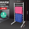 Round 8 heat rods free standing heated towel rail